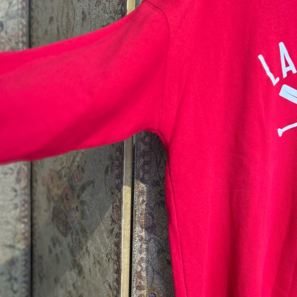 Kiel James Patrick Red “Lakeside” Crewneck Sweatshirt Size Large - Picture 4 of 6